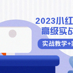 2023小红书-电商高级实战课程，实战教学+案例分析（38节课）