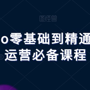 抖音seo零基础到精通，抖音运营必备课程