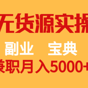 副业宝典 兼职月入5000+  闲鱼无货源实操手册