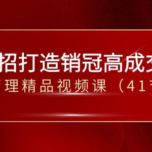 30招打造销冠高成交力-企业管理精品视频课（41节课）