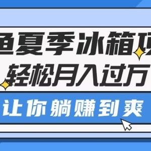 闲鱼夏季冰箱项目，轻松月入过万，让你躺赚到爽