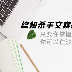 终极 杀手文案-撰写系统 只要你掌握了这些秘诀 你可以在沙漠里卖沙子-42节