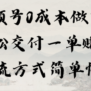 视频号0成本做玄学轻松交付一单赚200引流方式简单快捷（教程+软件）