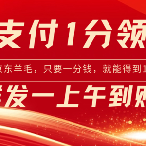 京东支付1分得16元实操到账200