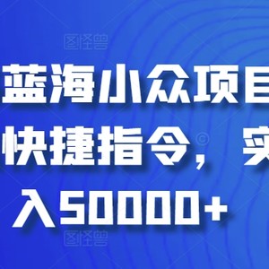 小红书蓝海小众项目，自动记账快捷指令，实操月入50000+