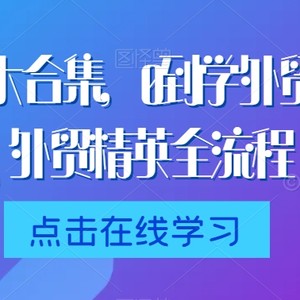 外贸课程大合集，0到1学外贸，新手到外贸精英全流程