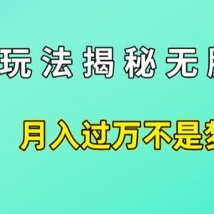 简单操作，每天50美元收入，搬运就是赚钱的秘诀【揭秘】