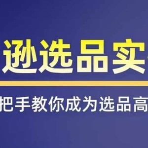 亚马逊选品实操课程，快速上手亚马逊选品技巧，遮盖亚马逊选品全部方式