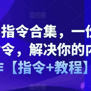 全新AI命令合辑，一份高品质Ai命令，解决你的内容生产【命令 实例教程】