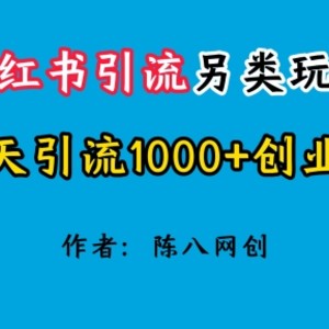 2024小红书引流极具特色游戏玩法，一天引流方法1000 自主创业粉