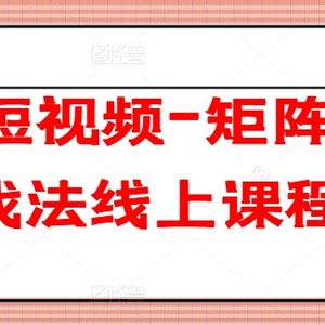 企业短视频-引流矩阵爆客战术在线课程