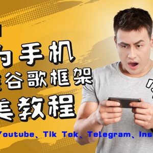 华为手机安装谷歌框架完美教程，开启你的Tiktok，油管，Tg，Instagra之路