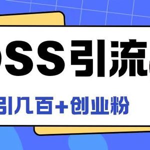 Boss直聘引流创业粉最新玩法日引100+创业粉【揭秘】